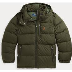 Ralph Lauren Men Outerwear Ralph Lauren Ripstop Down Hooded Jacket - Olive