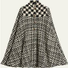 Coats Wax London Whiting Check Overshirt - Black/Ecru