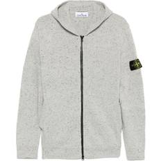 Stone Island Jersey Texture Hoodie - Grey