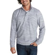 Homme Chemisiers Marine Layer Clayton Textured Pullover - Blue