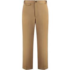 Gucci Pants Gucci Men's Tan Cotton Trousers - Spring/Summer 2024