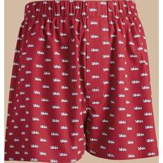 Clothing Charles Tyrwhitt Print Woven Boxers - Red
