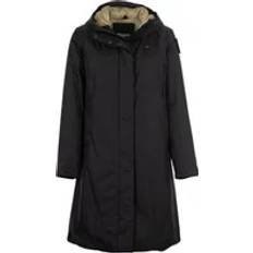 Pelliccia sintetica Cappotti Lightweight Hooded Parka - Noir