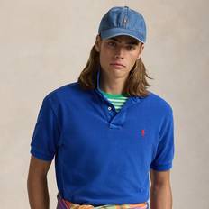 Ralph Lauren Kläder Ralph Lauren Original Fit Mesh Polo Shirt - Blue Saturn