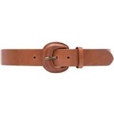 Depeche Simple Cognac Leather Belt - Brown