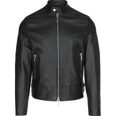 DSquared2 Men Jackets DSquared2 Dsquared Leather Biker Jacket - Black