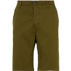 Paul & Shark Cotton Bermuda Shorts Green