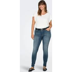 Only Carmakoma Skinny Jeans - Blau