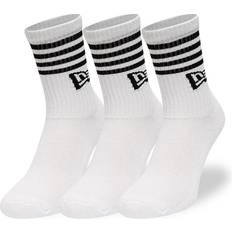 New Era Underwear New Era Stripe Crew Socken - White/Black