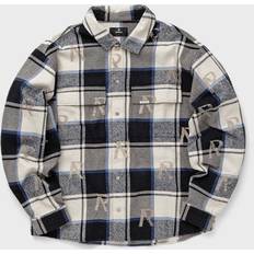 Represent Shirts Represent All Over Initial Flannel Shirt - Blue/Beige