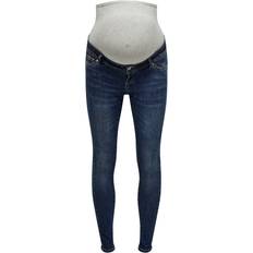 Dam - Skinn Jeans Only Olmwauw Midja Skinny Fit Jeans - Blå