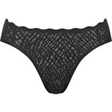 Silver - Women Underwear Sloggi Slip Mit Hohem Beinausschnitt - Black
