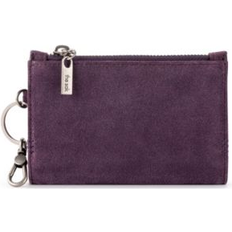 The Sak Encino Leather Wallet - Aubergine Suede