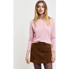 Gant Pink Jumpers Gant Feinstrick Rundhalspullover