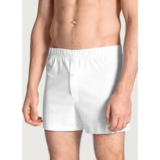Calida Kalsonger Calida Cotton Code Boxer Shorts With Fly - White