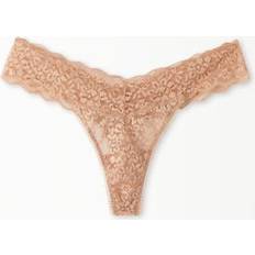 Tezenis Perizoma Sgambato in Pizzo Riciclato Donna - Naturale