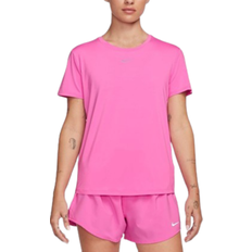 Pink - Sportswear Garment Tops Nike Women's One Classic Dri-FIT Short-Sleeve Top in Red, FN2798-675