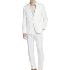 Tommy Hilfiger White Suits Tommy Hilfiger Modern Fit Linen Men's Suit Jacket - White