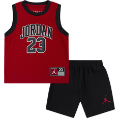 Nike Toddler's Jordan 23 Jersey Set - Black/Red