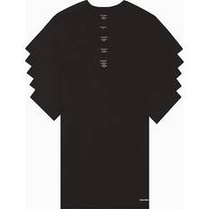 Calvin Klein T-shirts Calvin Klein Men's Cotton Classic Fit 5-Pack V-Neck T-Shirt Black