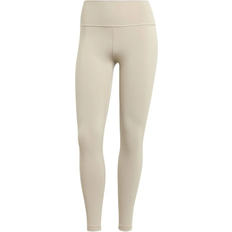 Beige - Women Tights Adidas All Me 7/8 Leggings Wonder Beige