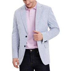 Tommy Hilfiger Men Tops Tommy Hilfiger Men's Modern-Fit Seersucker Sport Coat - Blue/White