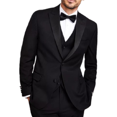 XXL Blazers Alfani Men Slim Fit Tuxedo Jackets Black