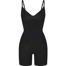 Nylon - Women Jumpsuits & Overalls SKIMS Cami Onesie Bodysuit Black Soft Smoothing Seamless