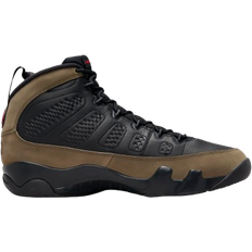 Baseball Shoes Nike Air Jordan 9 Retro M - Black/Light Olive/True Red