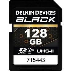 Delkin 128 GB Memory Cards Delkin Black 128GB UHS-II Rugged SD Memory Card