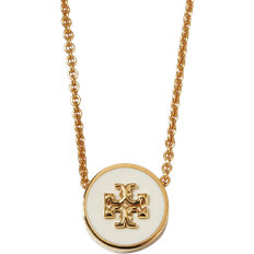 Tory Burch Halsband Tory Burch Halsband Kira Enamel Pendant 90549 Gold New 0196133149744 1661.00