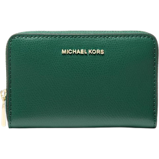 Michael Kors Green Wallets Michael Kors MK Jet Set Small Leather Wallet - Green - - ONE SIZE