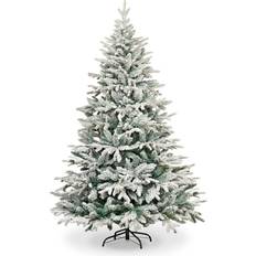 Interior Details Garden Lapland Snow Flocked Christmas Tree 180cm