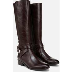 Shoes Naturalizer Rena 2 Narrow Calf Riding Boots - Dark Brown Leather