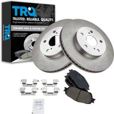 Toyota Brake System TRQ Front Premium Posi Ceramic Disc Brake Pad Kit