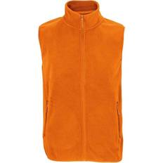Orange Vests Sol's Adult Factor Microfleece Recycled Body Warmer - Orange