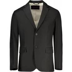 Guess Jakker Guess Figursyet Bomuldsblazer Jakke - Sort