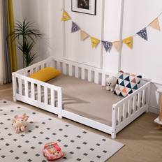 Kinderbett Mit Rausfallschutz 80 x 160 cm