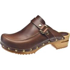 Sanita Lillen Open Clogs - Brown