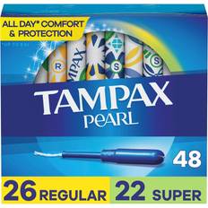 Tampax Intimate Hygiene & Menstrual Protections Tampax Pearl Duo Pack 48ct