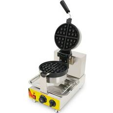 TECHTONGDA Commercial Nonstick Waffle Iron Machine 110V