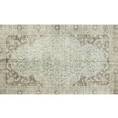 Ahgly Company Indoor Rectangle Tan Brown Gold Area Rug 3 x 5