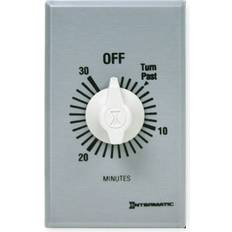 Silver Timers Intermatic SIM Supply Inc, Spring-Wound Timer Silver 277V AC FF330M