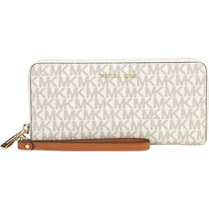 Michael Kors Large Logo Continental Wallet - Vanilla