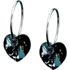 Svart Smycken Blomdahl Skin Friendly Earrings - Silver/Black