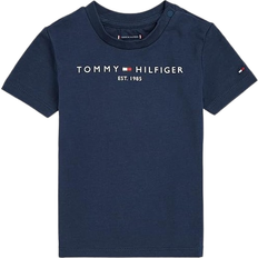 Tommy Hilfiger T-shirts Tommy Hilfiger Essential Logo T Shirt - Black (KN0KN01293)