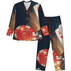 Bingfone Men's Pajama Set - Casino Poker Chips