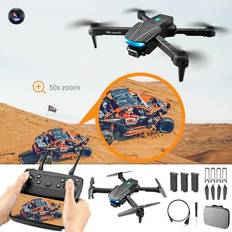 LYUCRAZ Drone Drones with Camera 4K S85 Three-Sided Obstacle Avoidance UAV Quadcopter Non-Aerial Folding Remote Control Aircraft