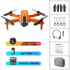 LYUCRAZ Drones for Kids Drones S65 Remote Control Folding Drone Four Aerial Camera Remote Control Plane