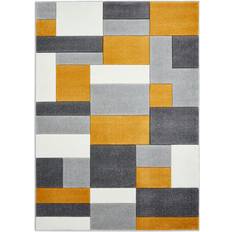 Think Rugs Matrix Grey, Yellow 120x170cm